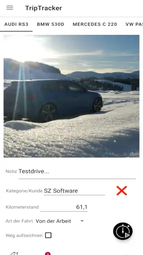 Fahrtenbuch - TripTracker screenshot
