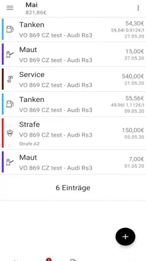 Fahrtenbuch - TripTracker screenshot