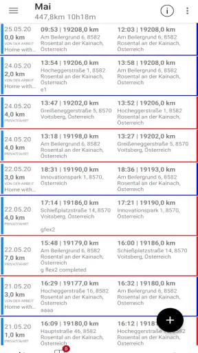Fahrtenbuch - TripTracker screenshot