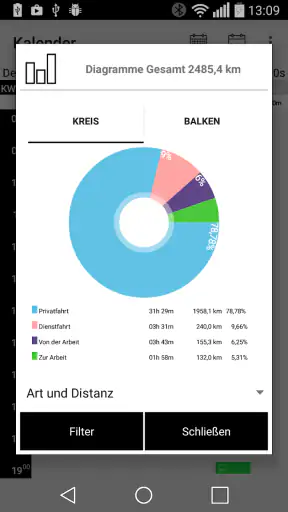 Fahrtenbuch - TripTracker screenshot