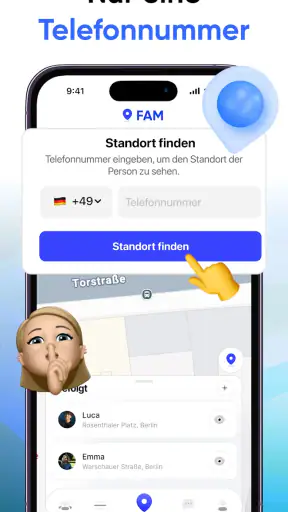 FAM: Familien-Tracker screenshot