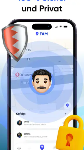 FAM: Familien-Tracker screenshot