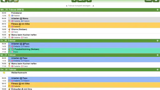 FAMANICE - Familienkalender screenshot 10