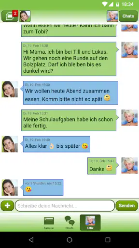 FAMANICE - Familienkalender screenshot