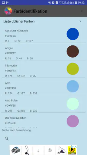 Farben Erkenne screenshot