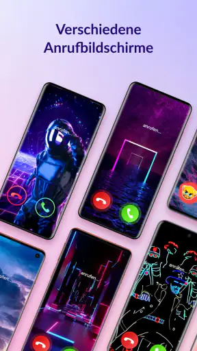 Farbiges Anruf-Theme screenshot