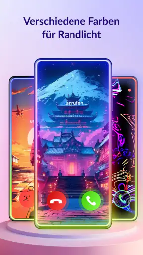 Farbiges Anruf-Theme screenshot