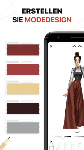 Fashion Design Sketches Book screenshot