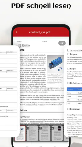 Fast PDF Reader & Viewer screenshot