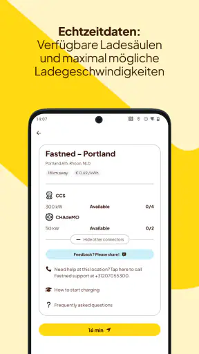 Fastned | E-Auto schnellladen screenshot