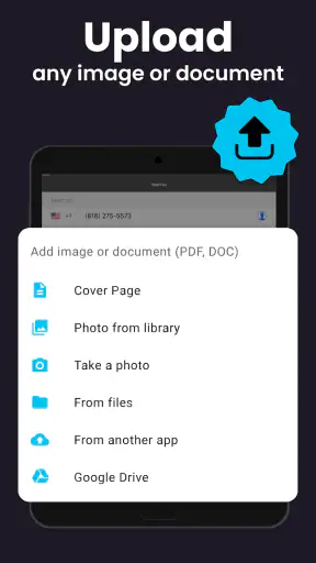 FAX-App: Fax vom Handy screenshot 10