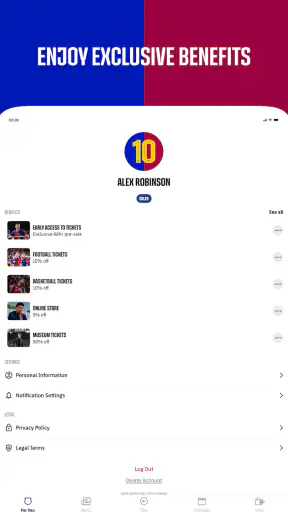 FC Barcelona Official App screenshot 12
