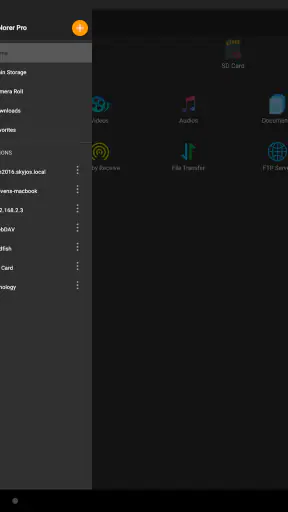 FE File Explorer screenshot