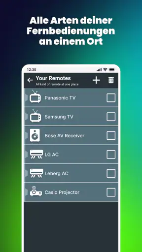 Fernbedienung für alle TV screenshot 12