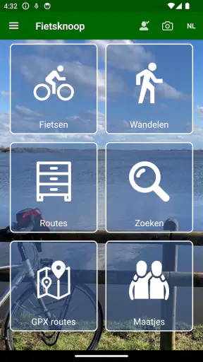 Fietsknoop Radeln und Wandern screenshot