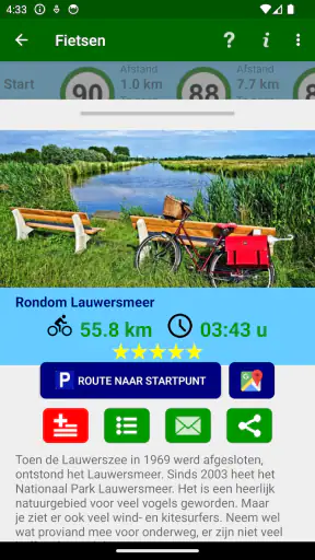 Fietsknoop Radeln und Wandern screenshot