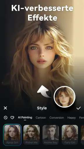 Filmora Lite: KI-Video-Editor screenshot