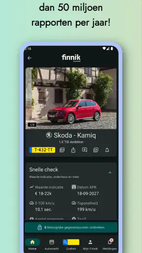 Finnik Kenteken Opzoeken screenshot