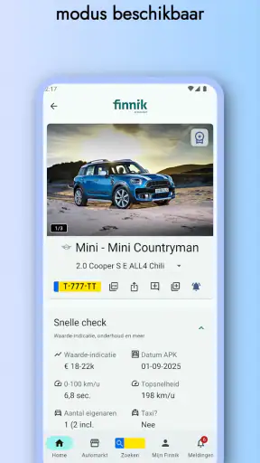 Finnik Kenteken Opzoeken screenshot