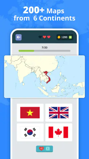 Länderflaggen: Quizspiel screenshot