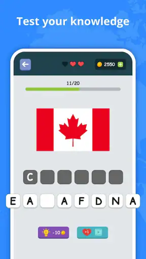 Länderflaggen: Quizspiel screenshot 12