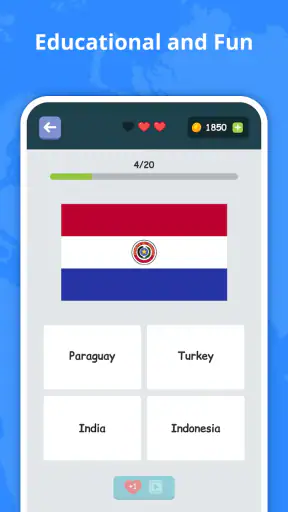 Länderflaggen: Quizspiel screenshot