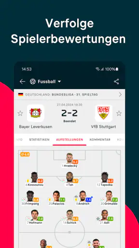 Flashscore: Ergebnisse & News screenshot