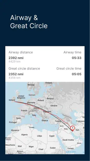 Flight Time Calculator screenshot