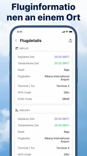Flightsky - Flugverfolgung screenshot