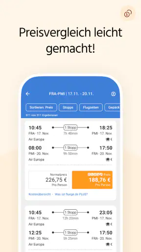 Fluege.de: günstige Flüge screenshot