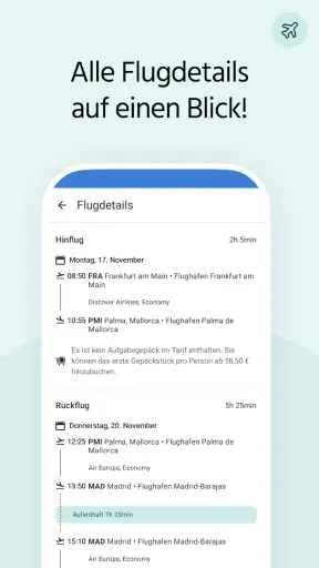 Fluege.de: günstige Flüge screenshot