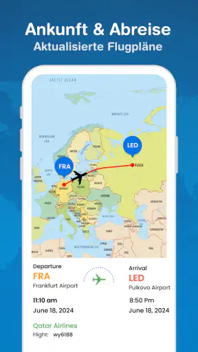 Flugverfolgung in Echtzeit screenshot 10