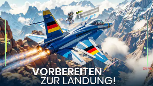 Flugzeugkampfspiel screenshot
