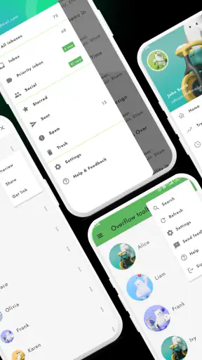 Flutter UI App-Vorlage screenshot