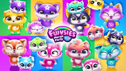 Fluvsies Merge Party screenshot