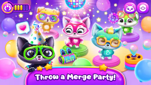 Fluvsies Merge Party screenshot