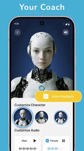 Fluzy: Englisch lernen mit KI screenshot 2