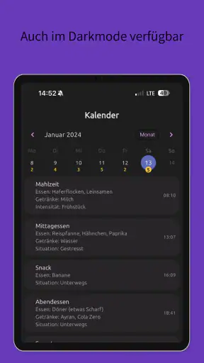 FoodLog: Ernährungstagebuch screenshot 11