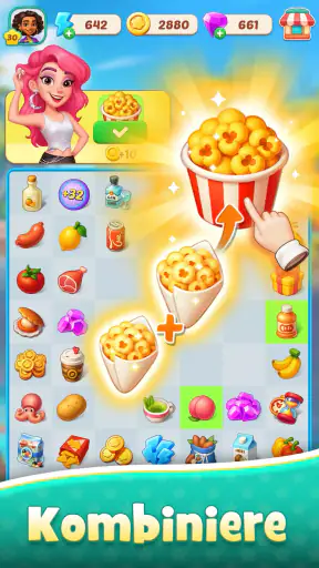 Foodstars: Kombiniere & Koche screenshot