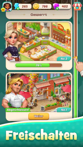 Foodstars: Kombiniere & Koche screenshot