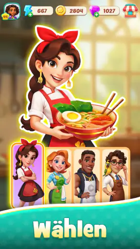 Foodstars: Kombiniere & Koche screenshot