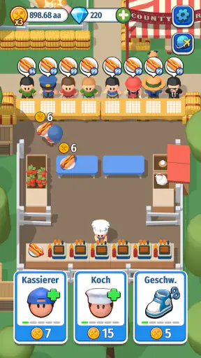 Foodventure Inc: Idle-Küche screenshot