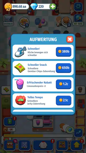 Foodventure Inc: Idle-Küche screenshot
