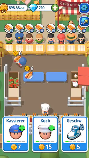 Foodventure Inc: Idle-Küche screenshot
