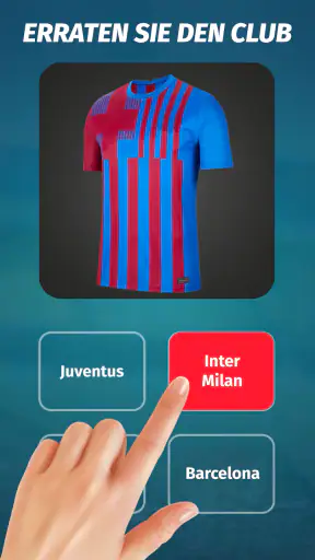 Football Quiz - Fußballtest screenshot