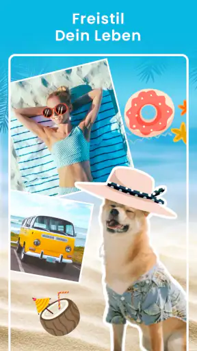 Fotocollagen:Bilder Bearbeiten screenshot