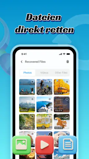 Fotowiederherstellung Go screenshot