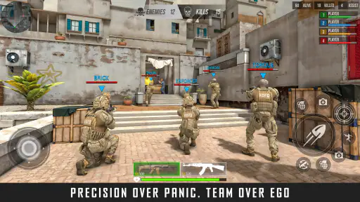 FPS Gun Shooting War Games 3D screenshot