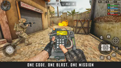 FPS Gun Shooting War Games 3D screenshot