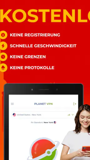 Planet Free VPN Kostenlos screenshot 9